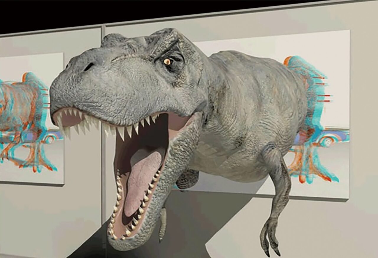 飛び出す恐竜 3D ミニシアター平塚市商工会議所