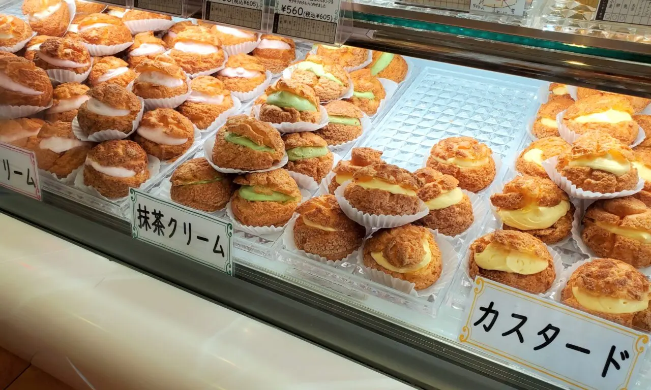 メヌエットのシュークリーム