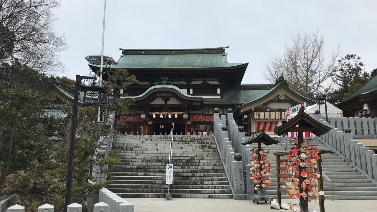 椿神社拝殿