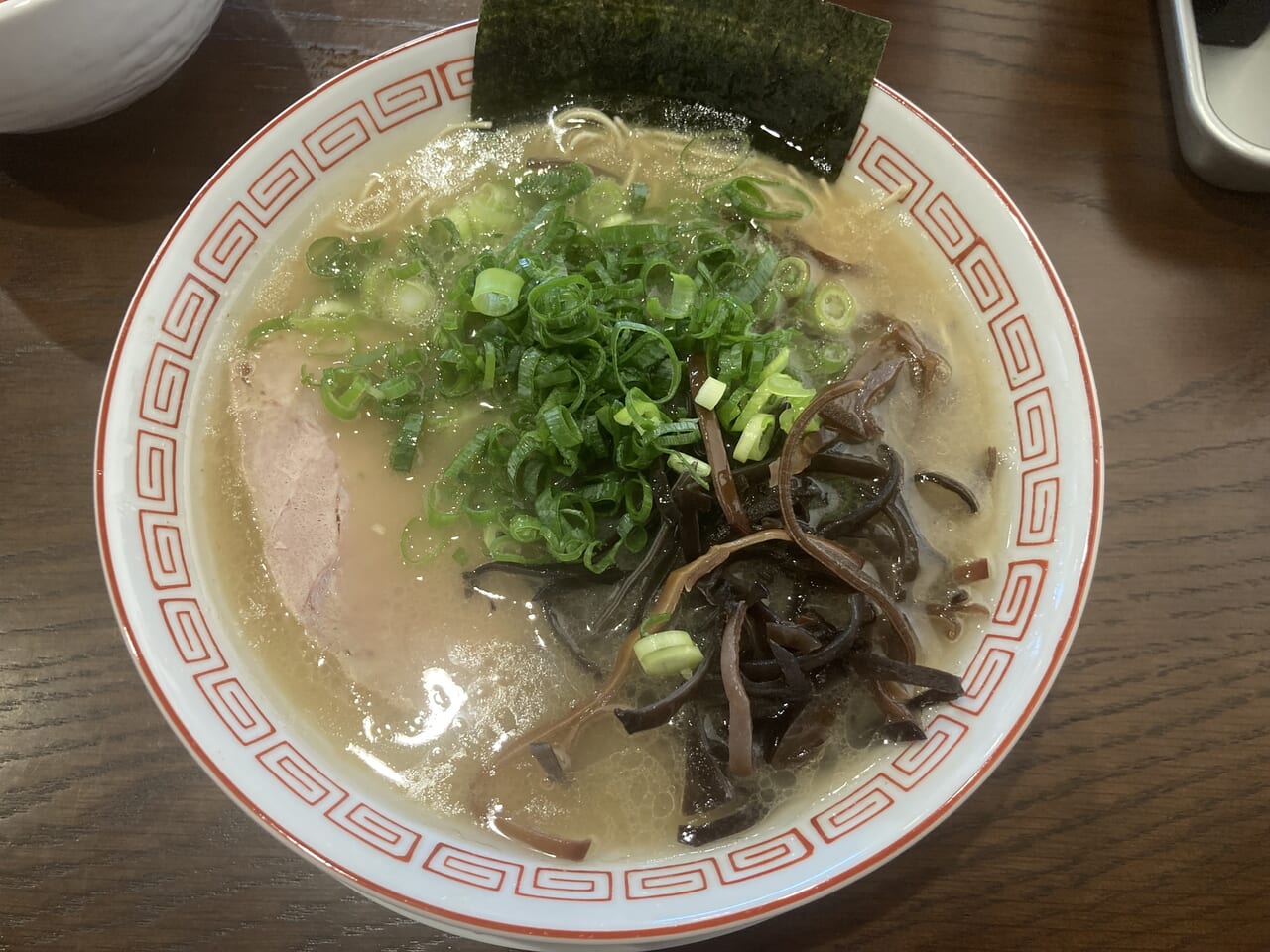 らーめんもりやのラーメン