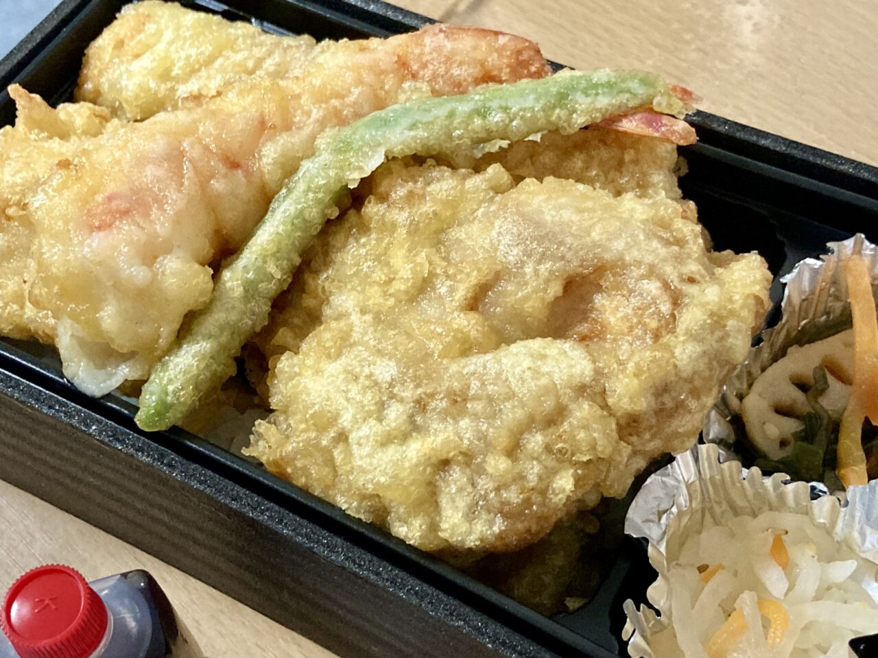 とり天空太郎3種天丼