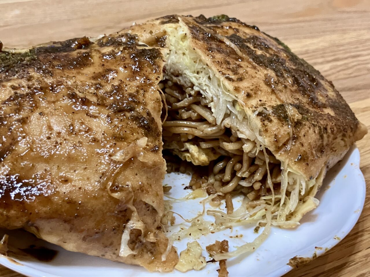 まるこう勝山店三津浜焼き