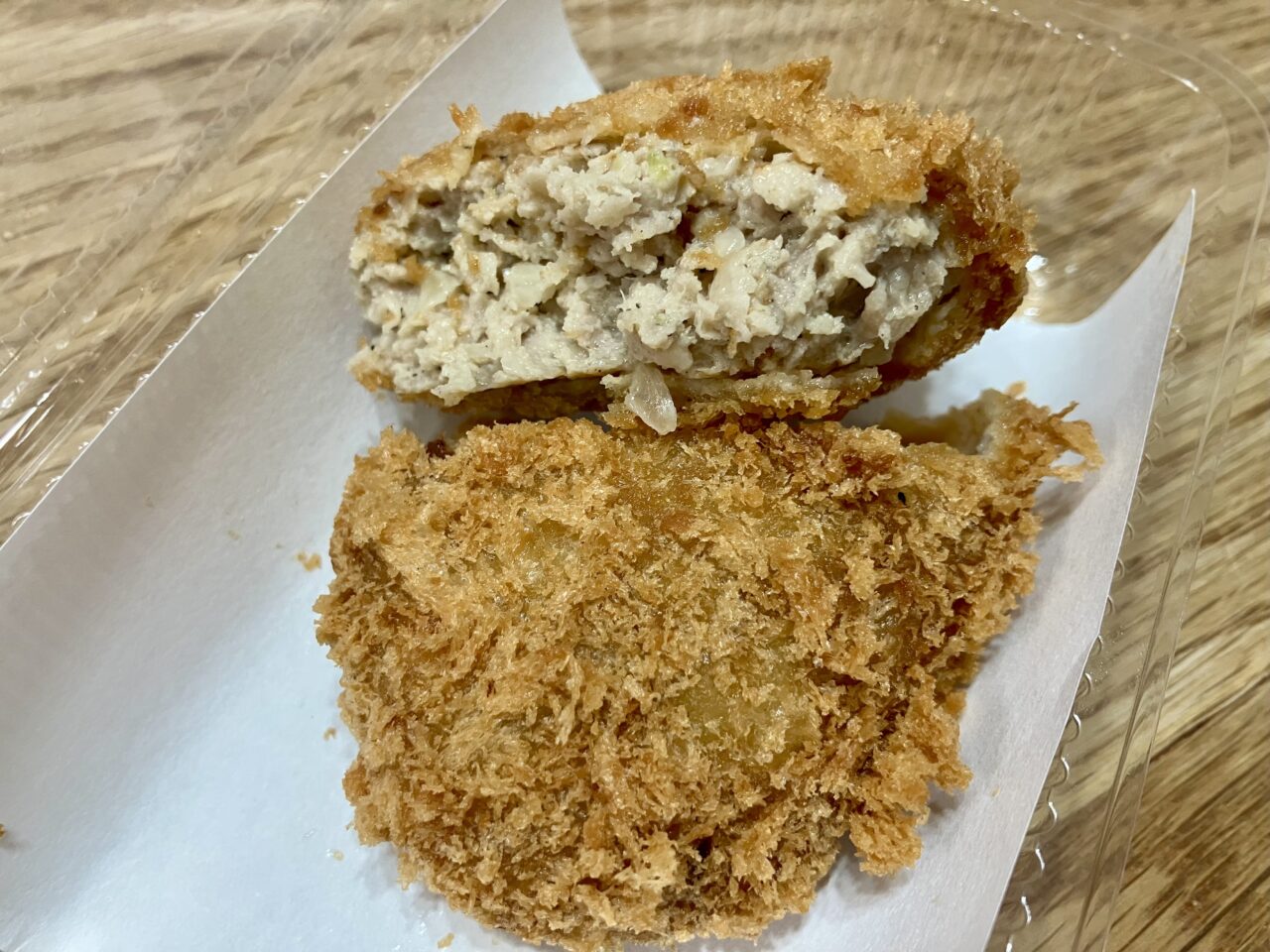 かつれつ亭久米窪田店オールポークミンチカツ