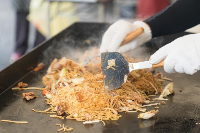 お祭り　焼きそば
