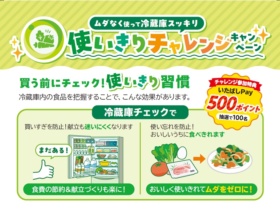 使い切りチャレンジキャンペーン