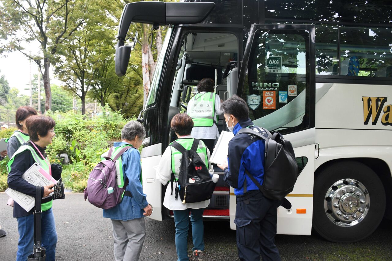 広域避難訓練