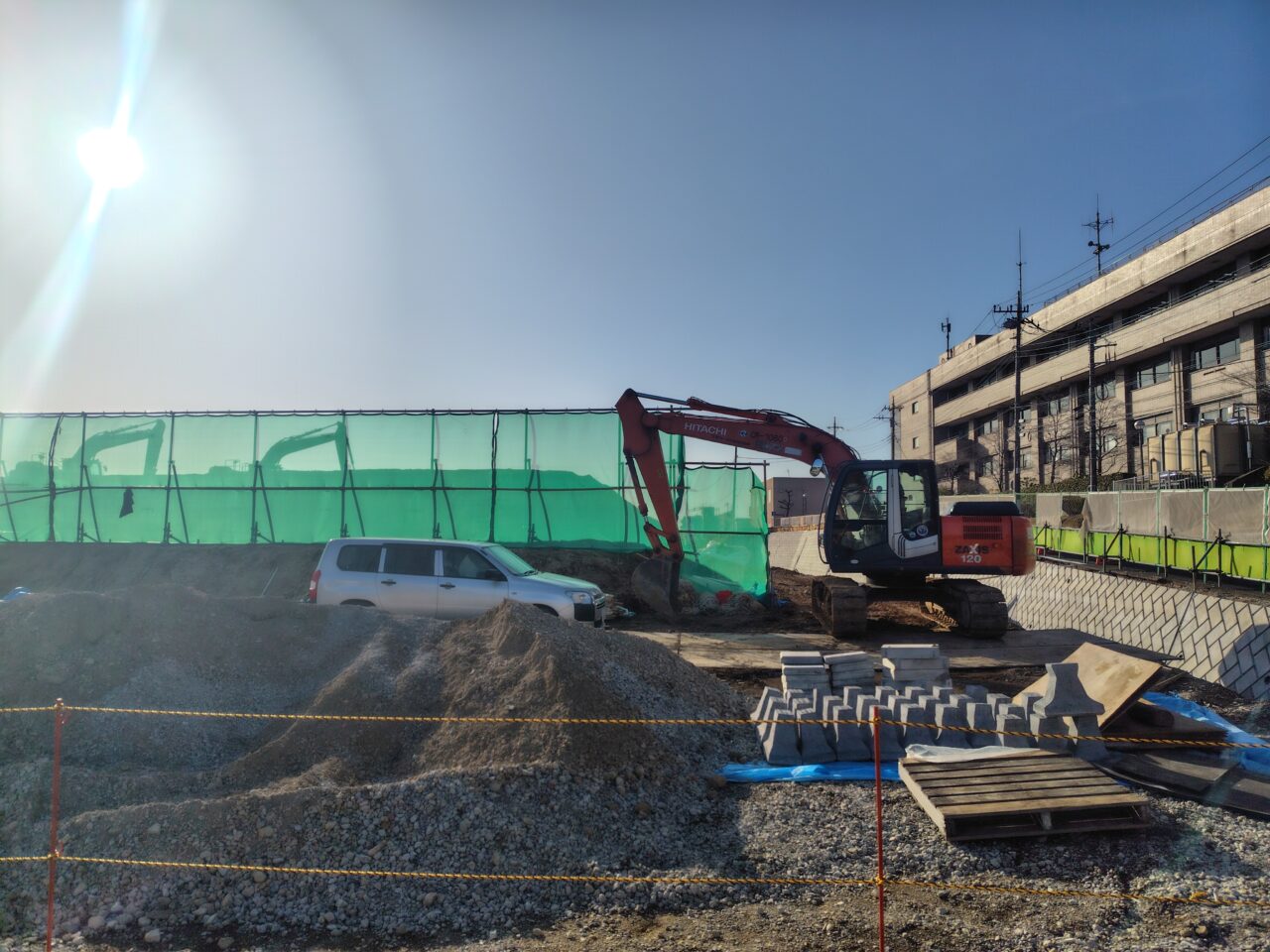 2026年流山市役所付近