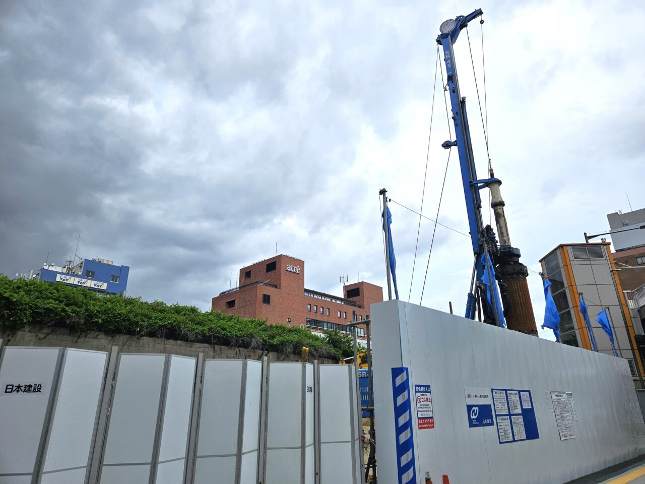ドン・キホーテ 亀戸店が建て替え工事中