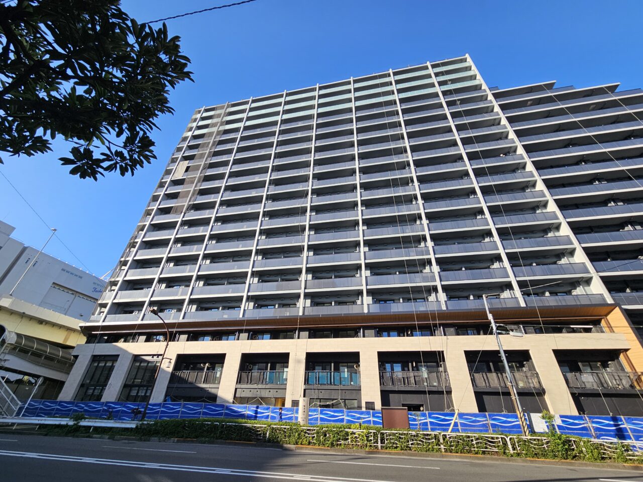 江東区塩浜2丁目計画の新築マンション工事