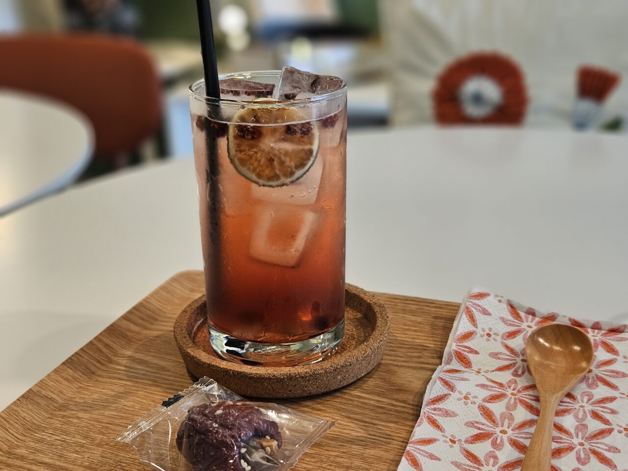 韓国伝統茶と韓国化粧品のハランでお茶タイム