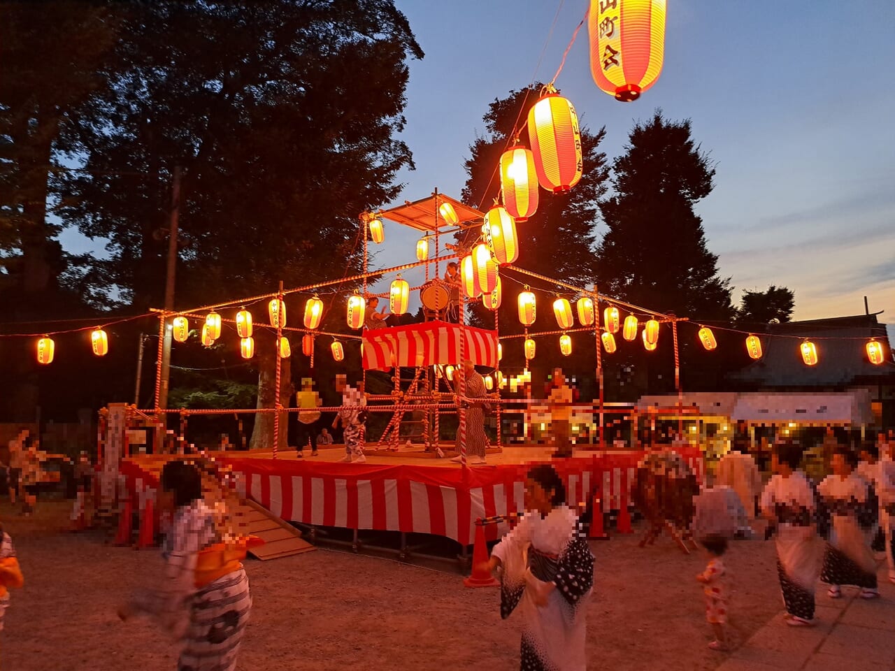法華経寺盆踊り