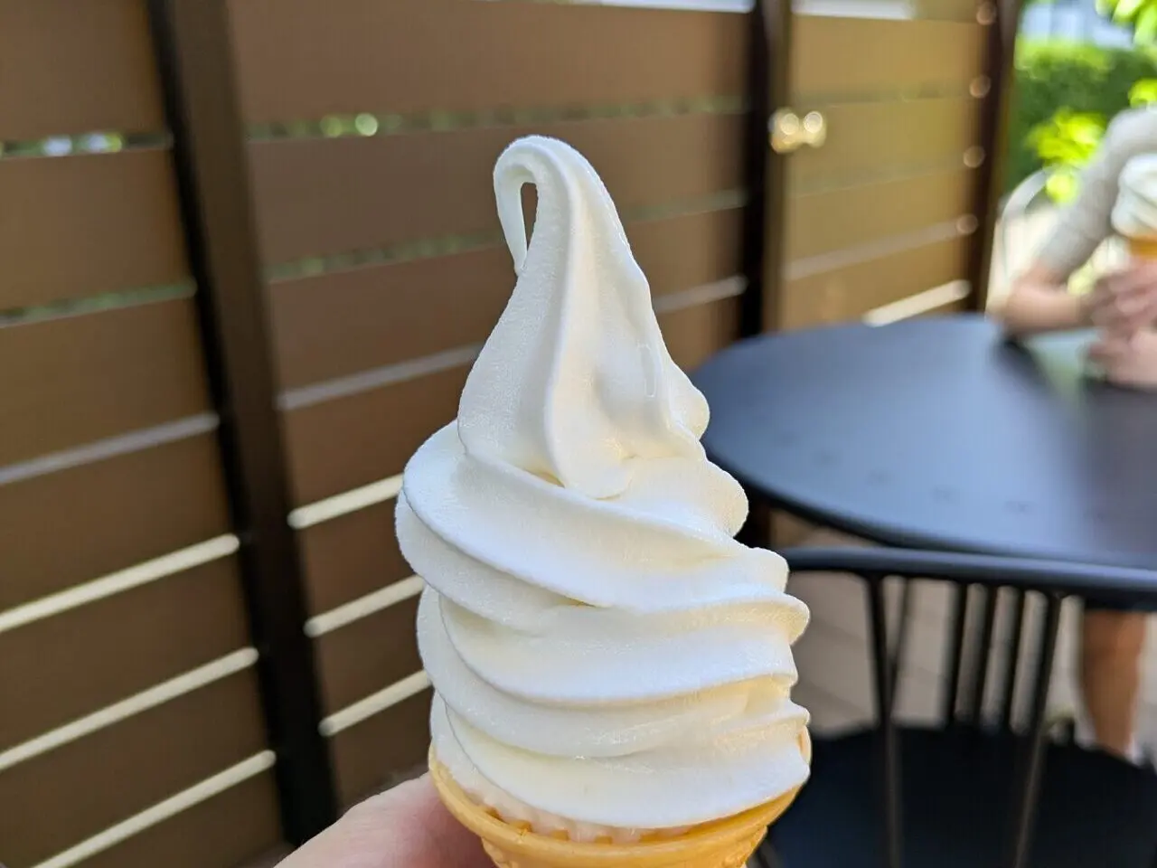 北海道テラスのソフトクリーム