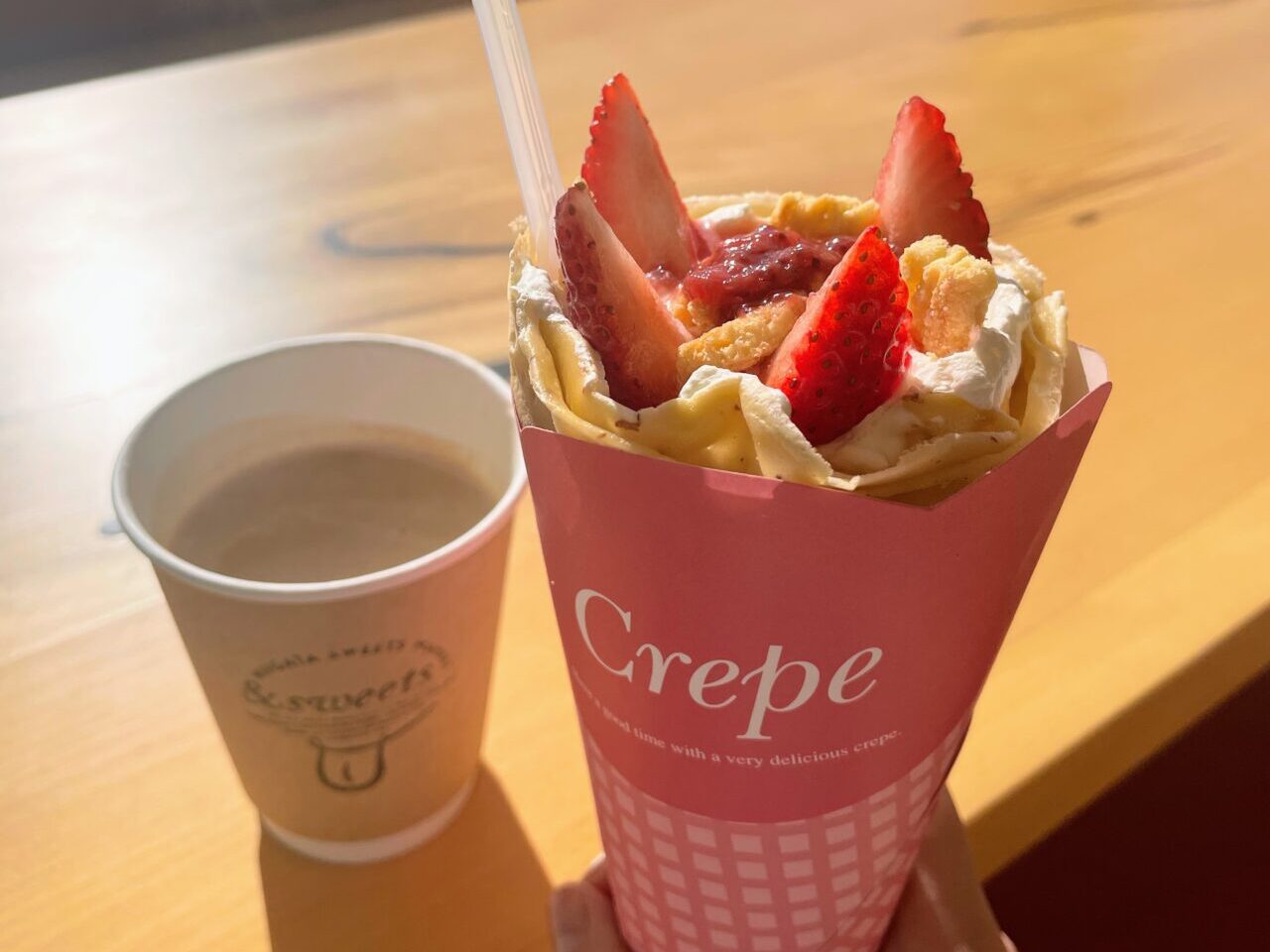 市民交流施設「高田城址公園オーレンプラザ」内の＆sweets