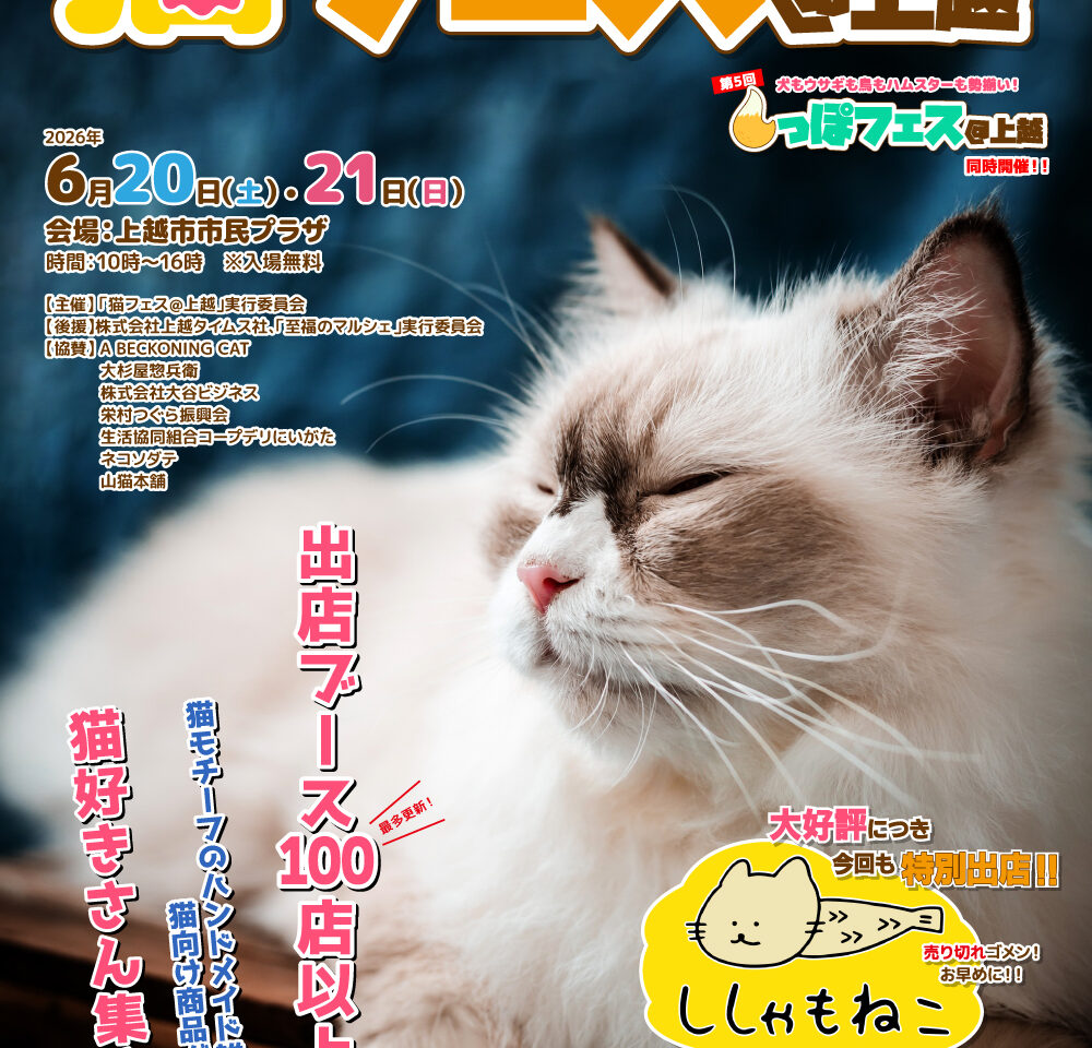 第8回 猫フェス@上越