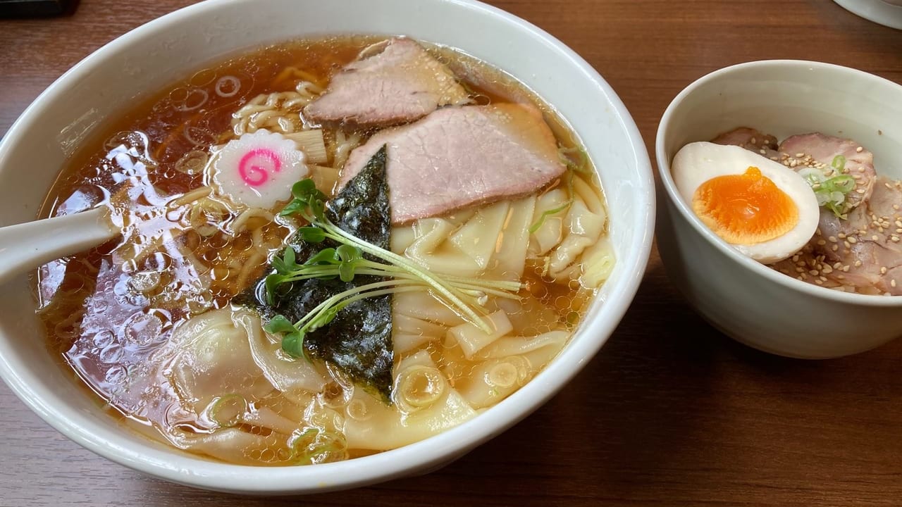 温かいラーメンが食べたくなる季節！『孫市』で白河らーめんを食べてきました。