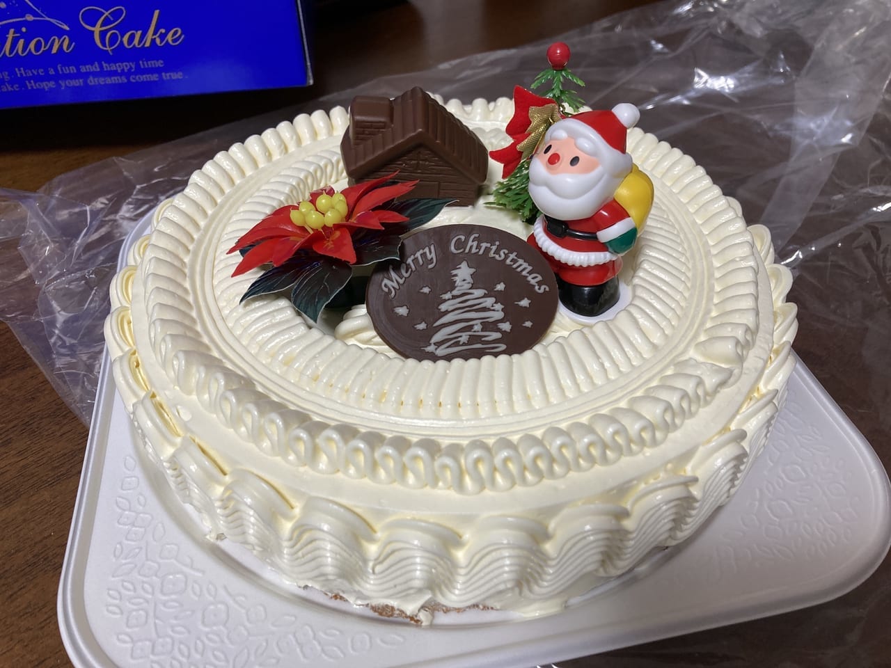 ラ・ムー鳥取東店で販売中のクリスマスケーキ