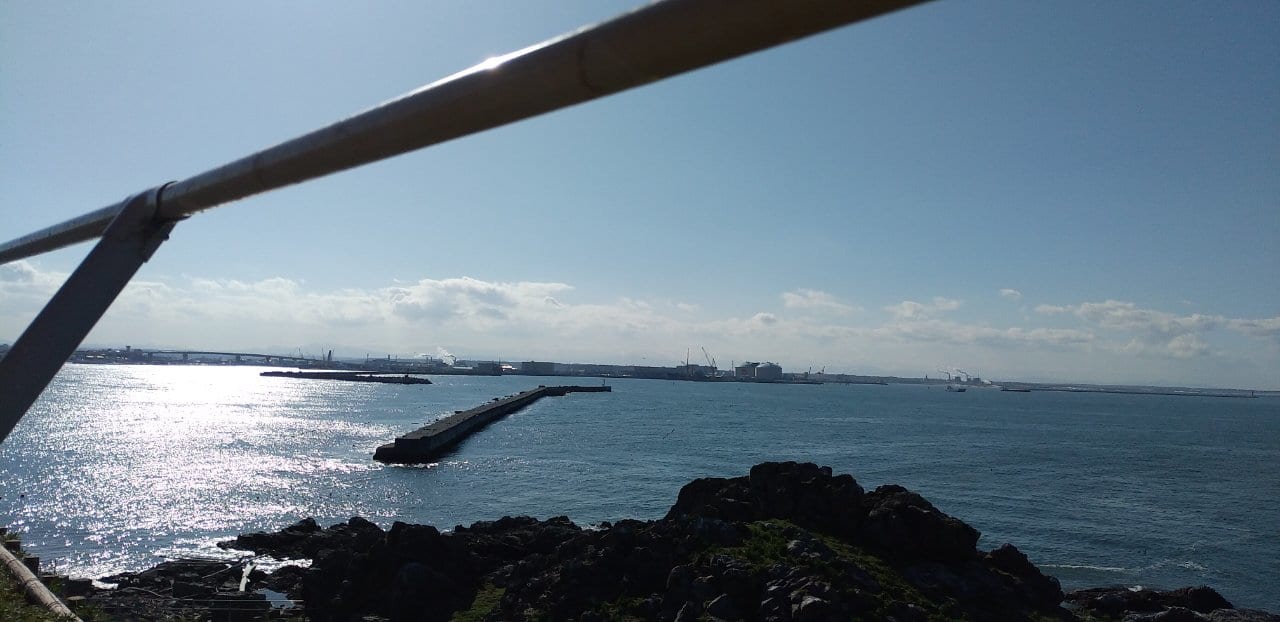 蕪島の景色