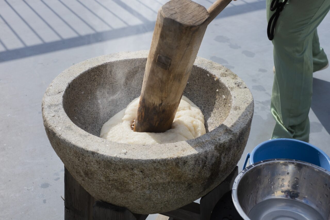 餅つき