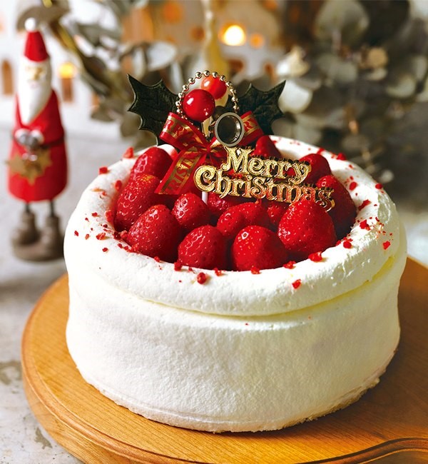 Amazon.co.jp: クリスマスケーキ 苺 クリスマス ケーキ 4号