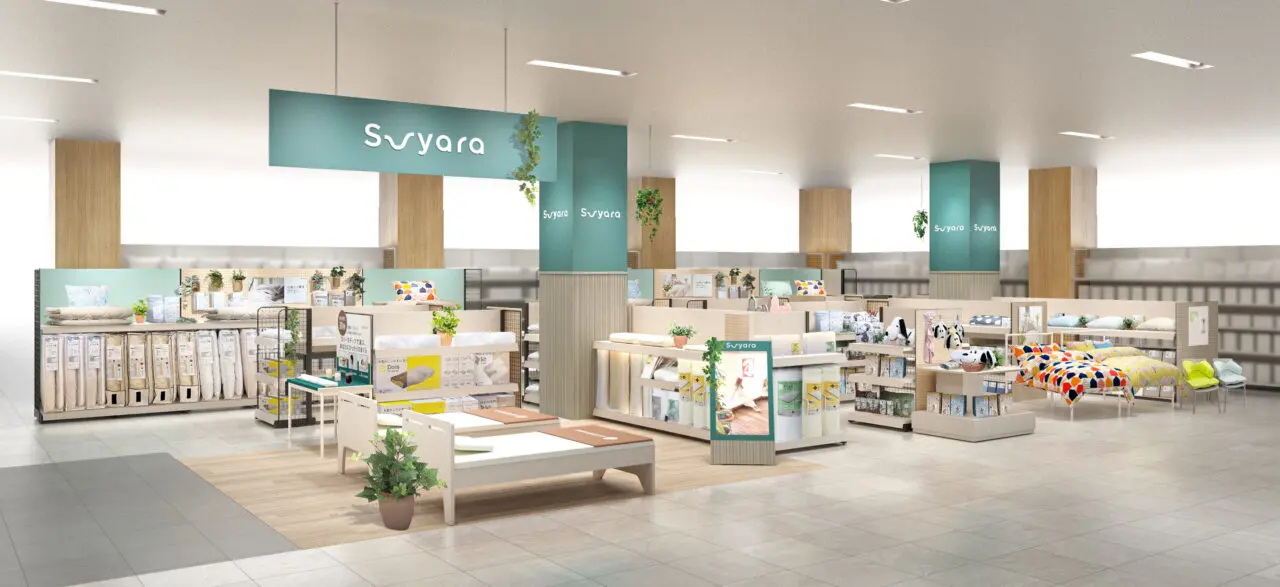 suyara（スヤラ）ショップ イトーヨーカドー アリオ西新井店がオープン