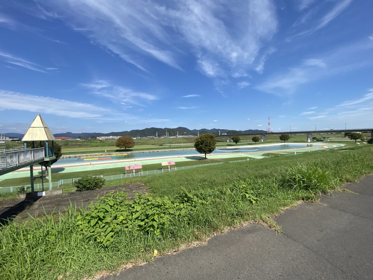2025年7月5日足利市の渡良瀬ウオーターパーク