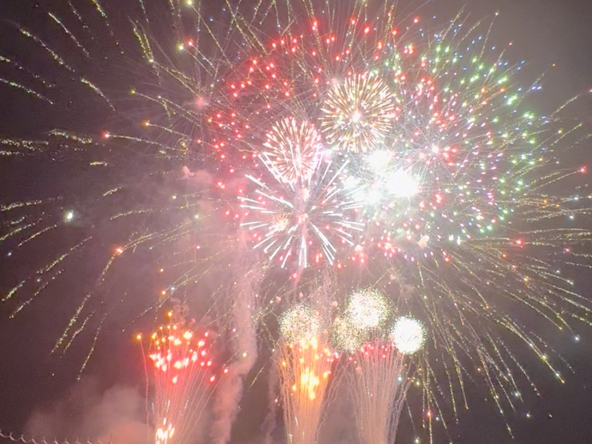 2025年8月2日足利市の花火大会
