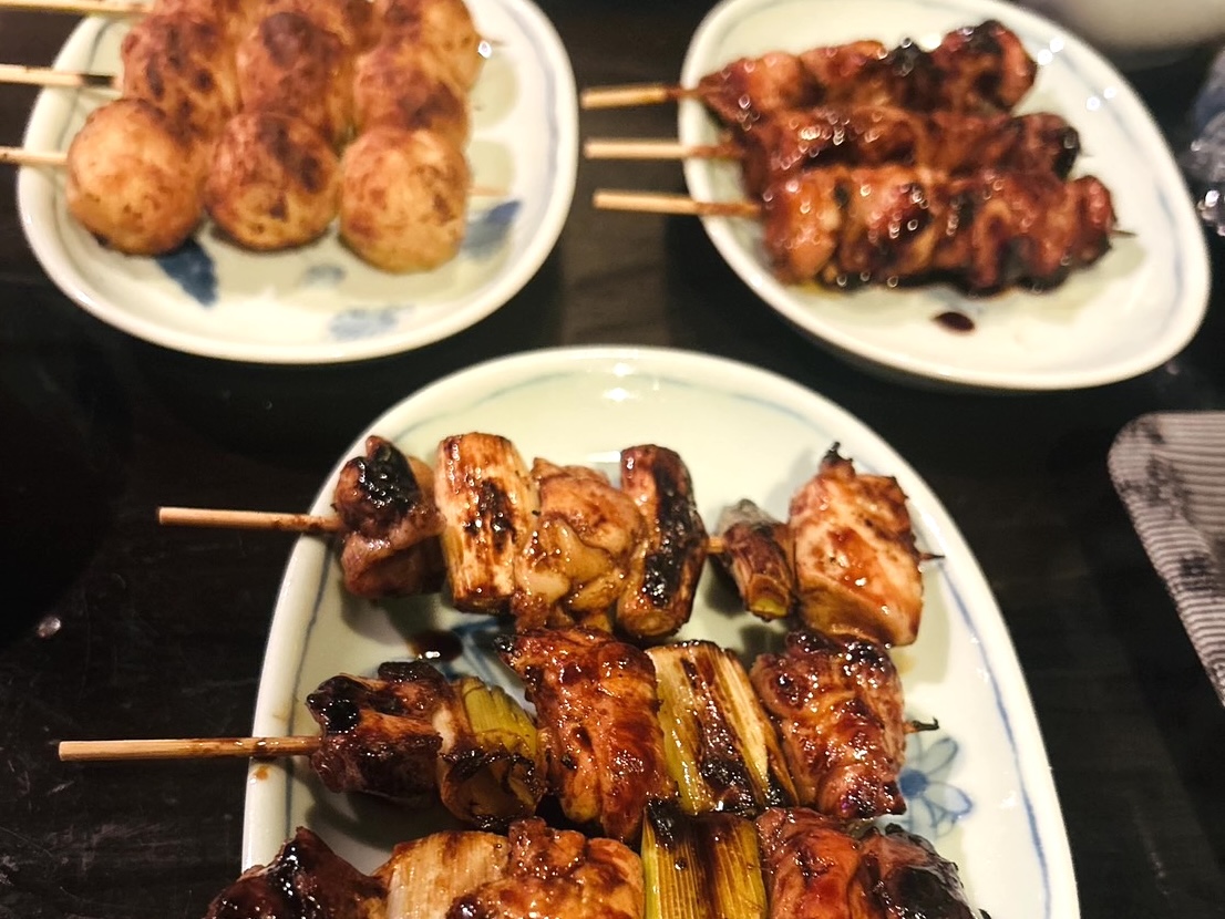 2025年10月7日足利市のやきとり