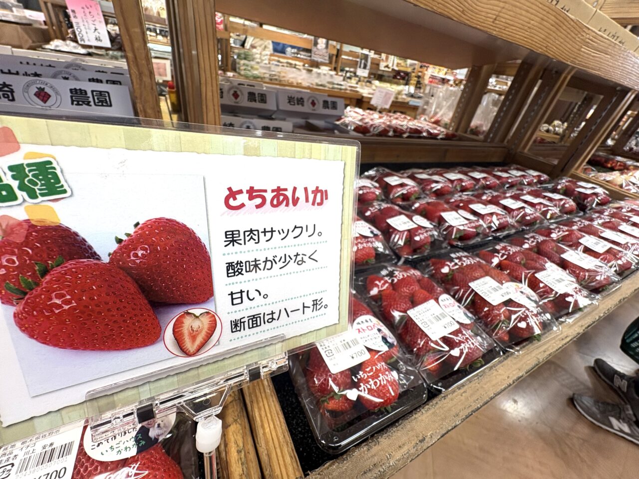 佐野市】今旬の美味しい採れたて完熟「いちご」が販売！「道の駅