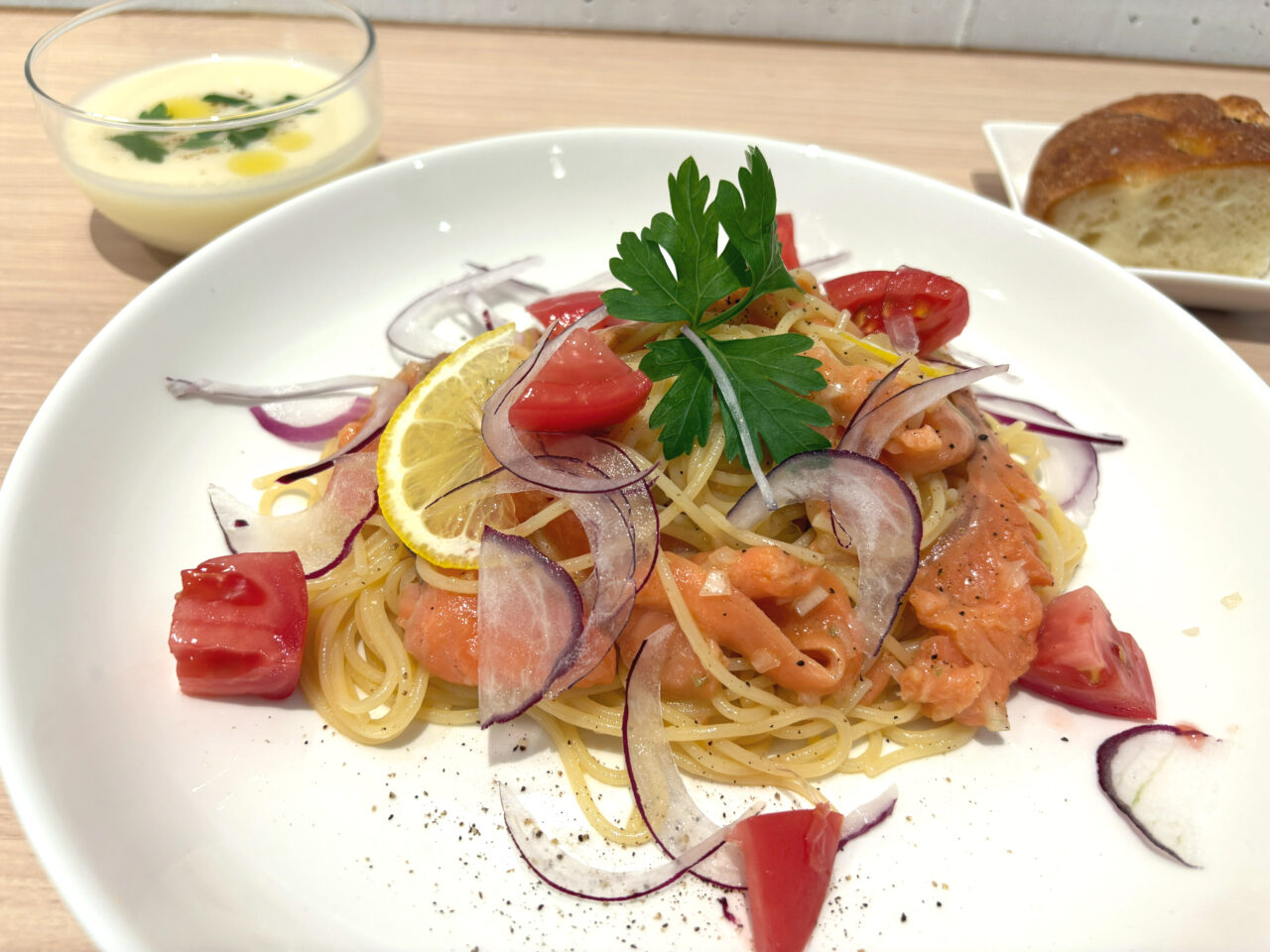 ペコラ　パスタランチ