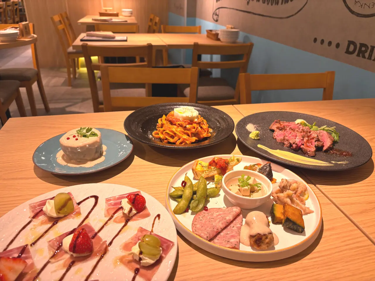 原価ビストロチーズプラス　料理