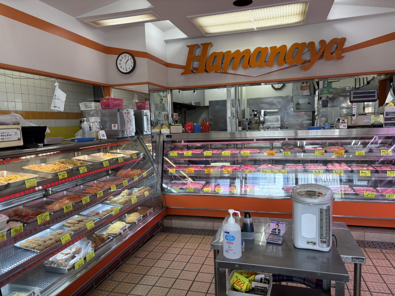 浜名屋精肉店　店内