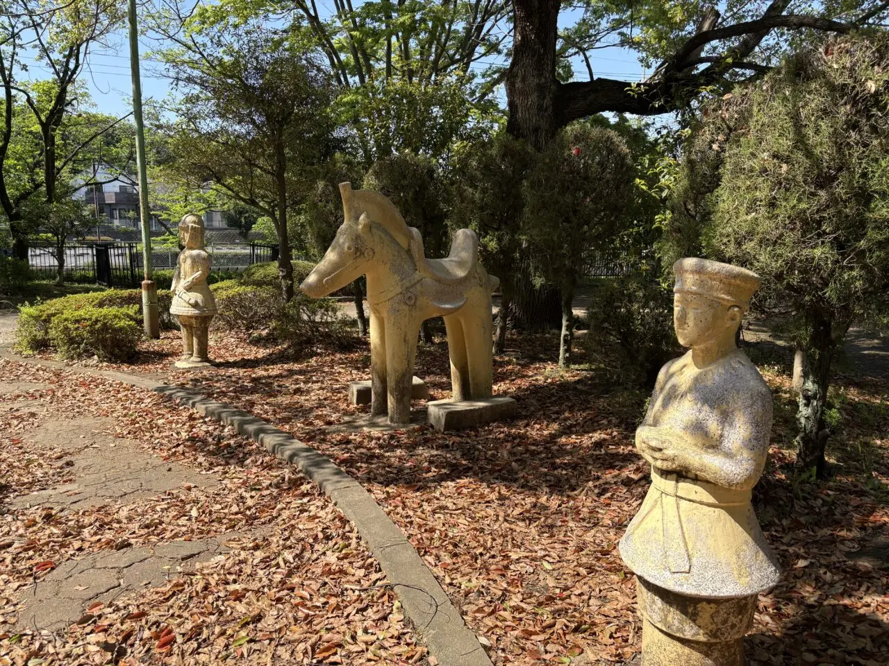 薬師台はにわ公園　埴輪