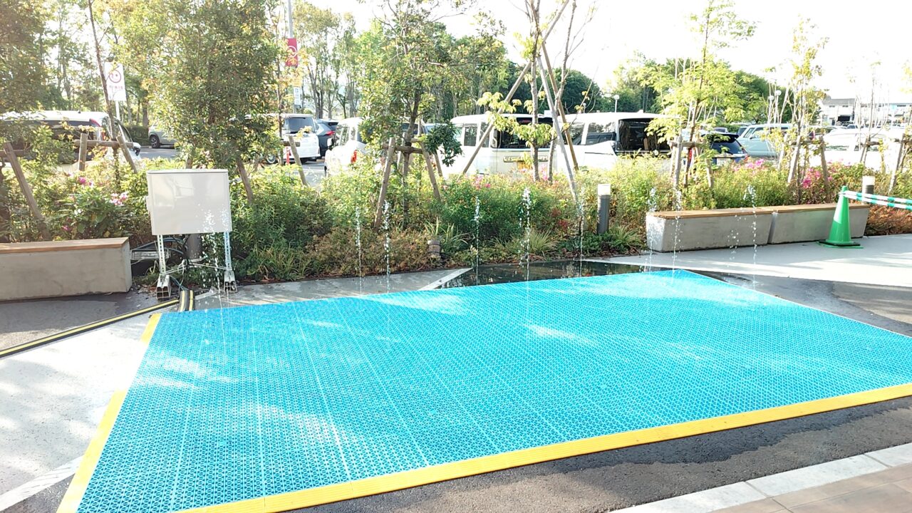 パレット噴水