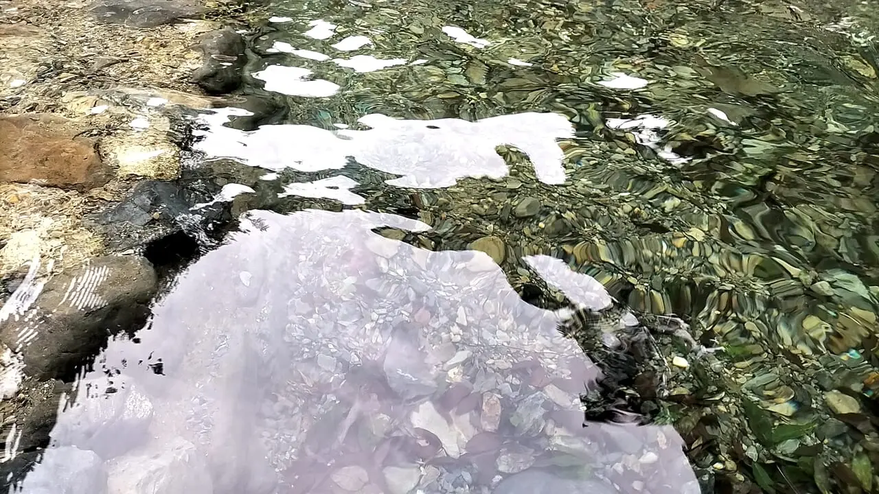 多度峡天然プール