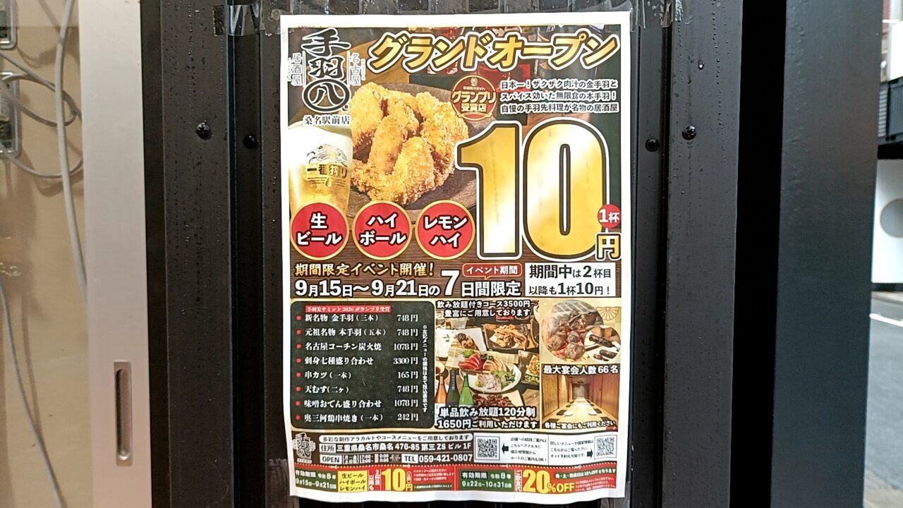 手羽八