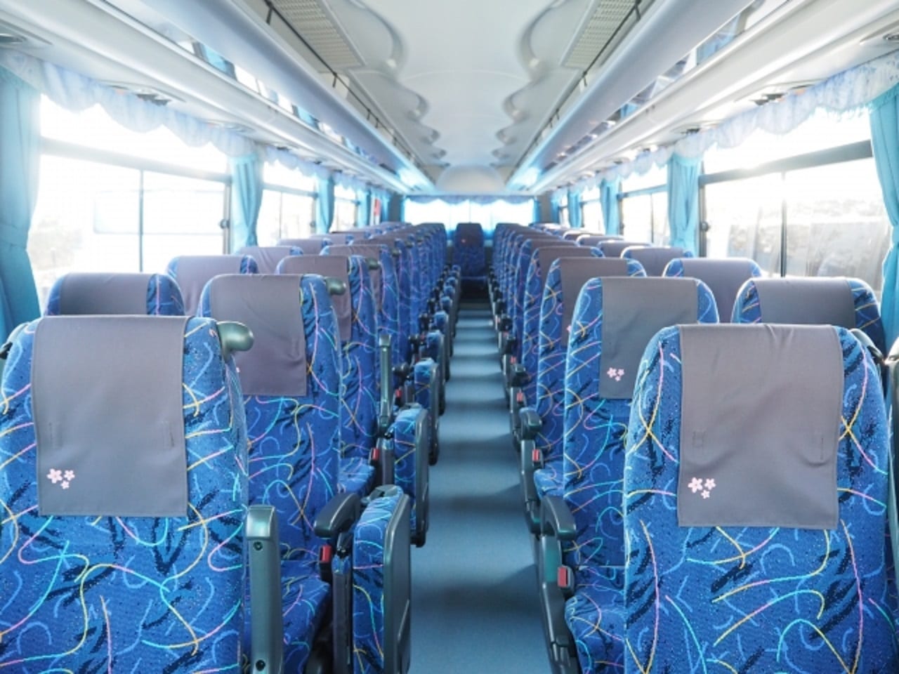 高速バス車内