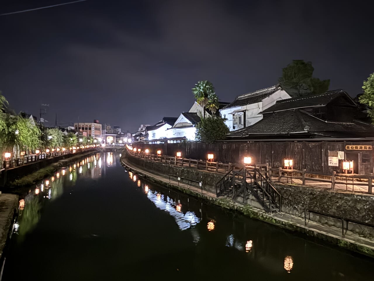 巴波川橋からの風景