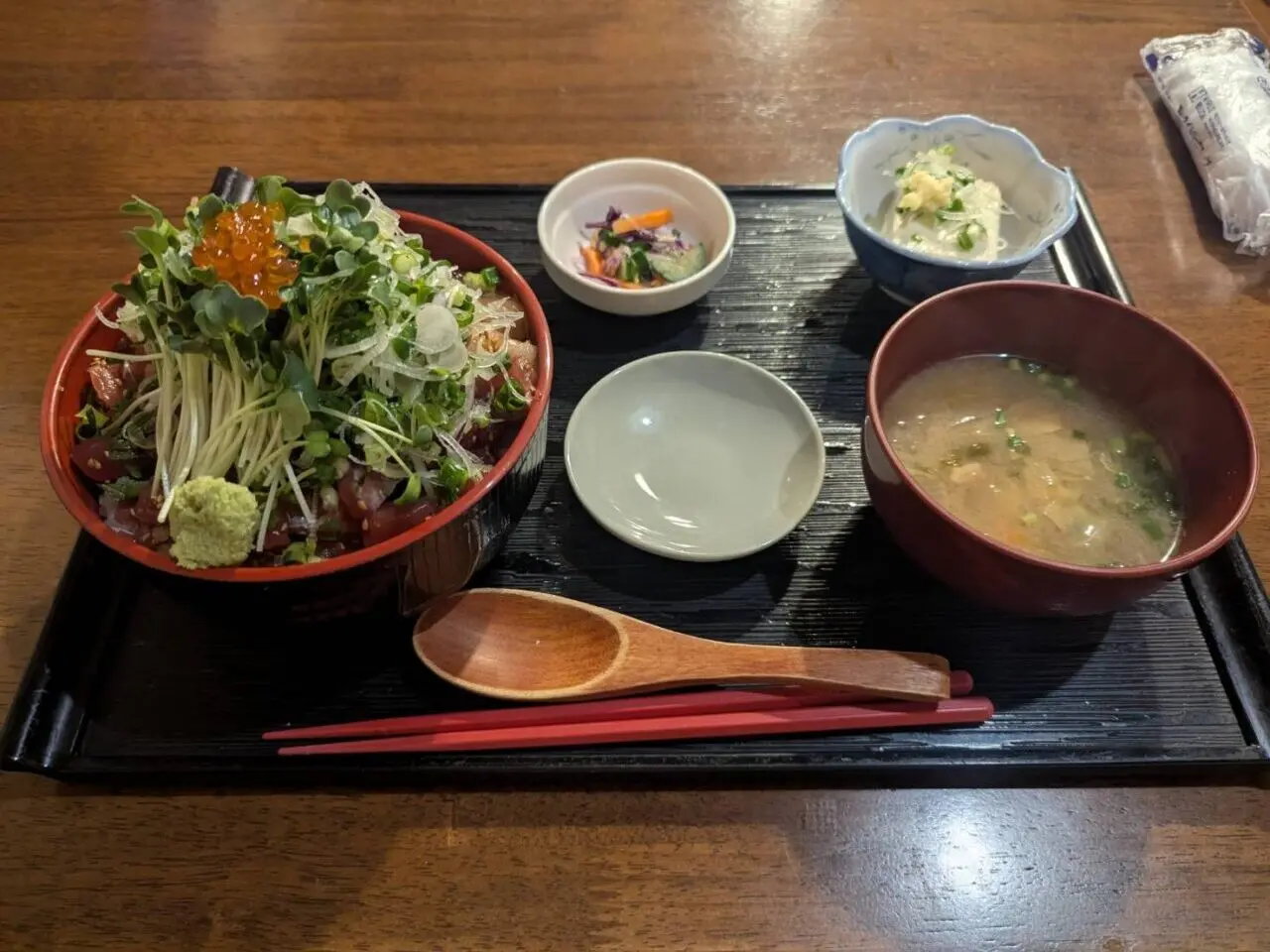 風流　海鮮漬け丼定食