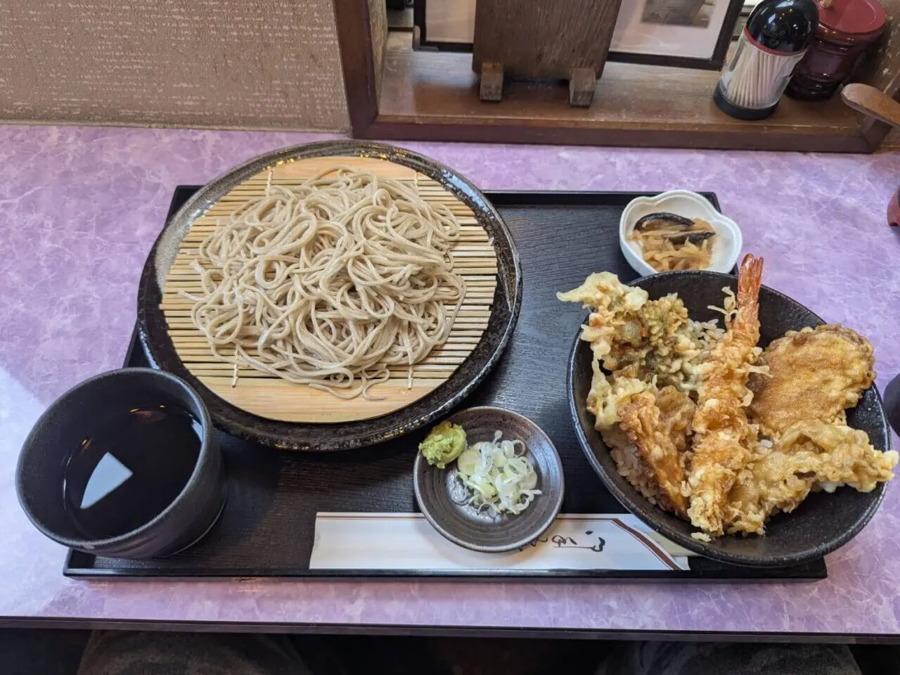 静和屋　天丼セット