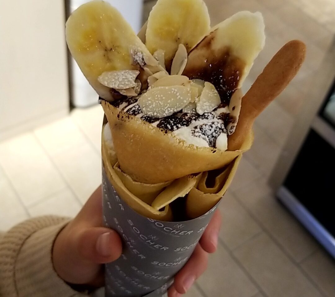 ソッケル　チョコバナナクレープ