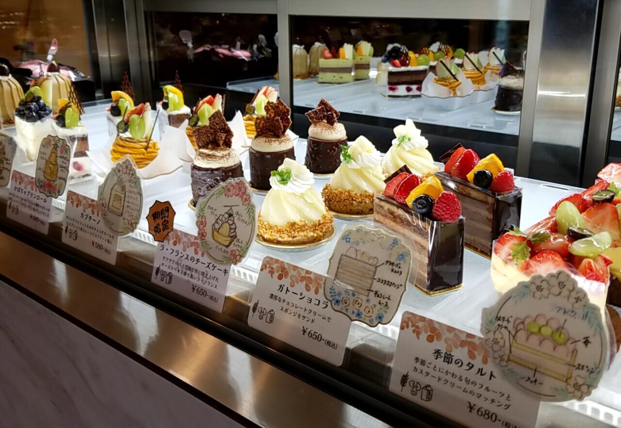 パティスリーレ・リアン　ショーケース