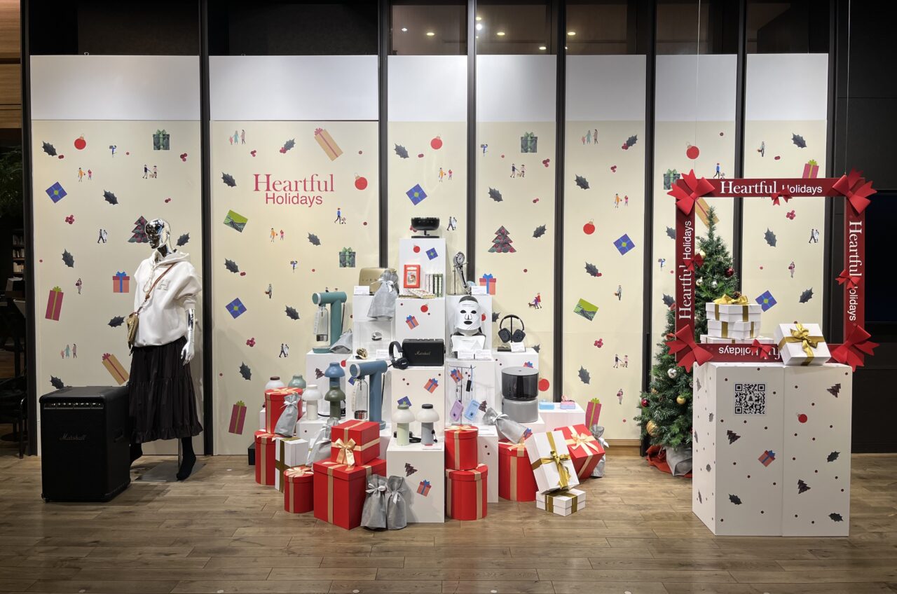 蔦屋家電店内のディスプレイ