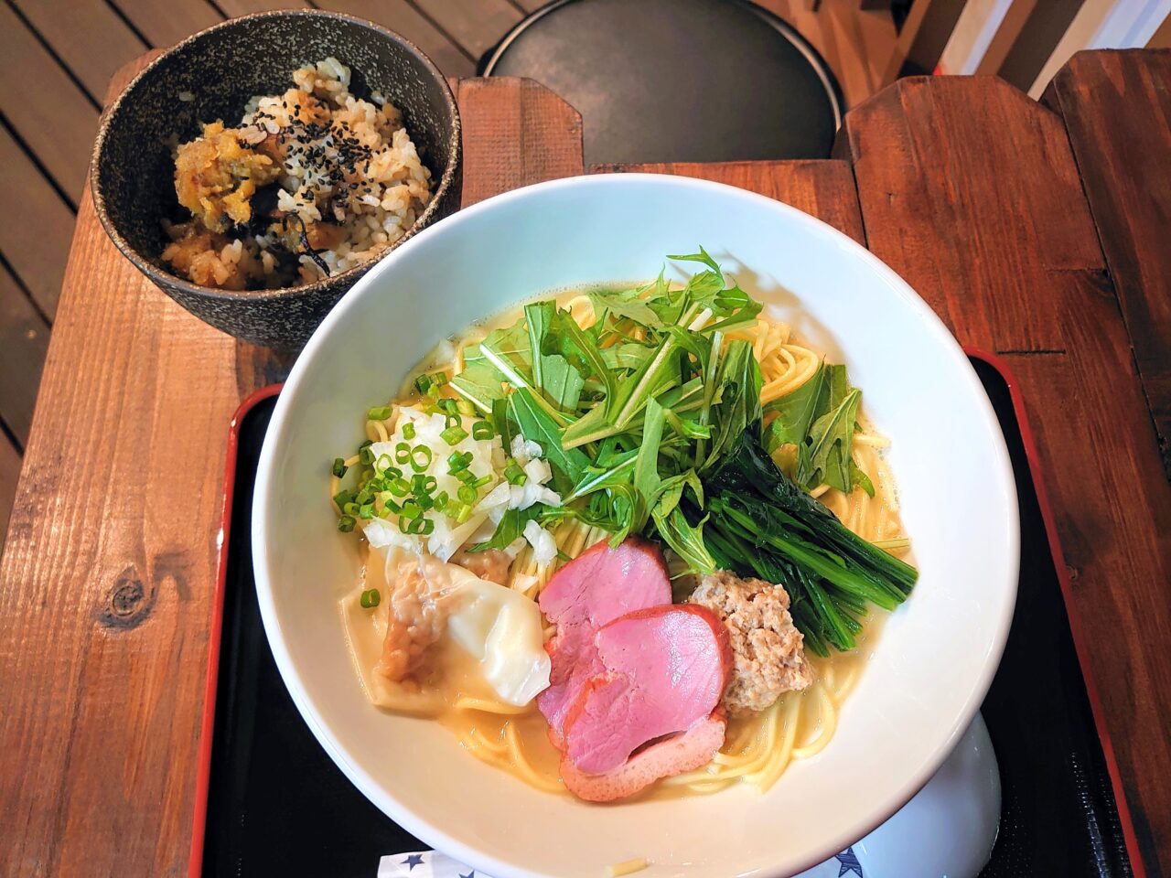 芋が好きラーメン_ラーメンといもご飯