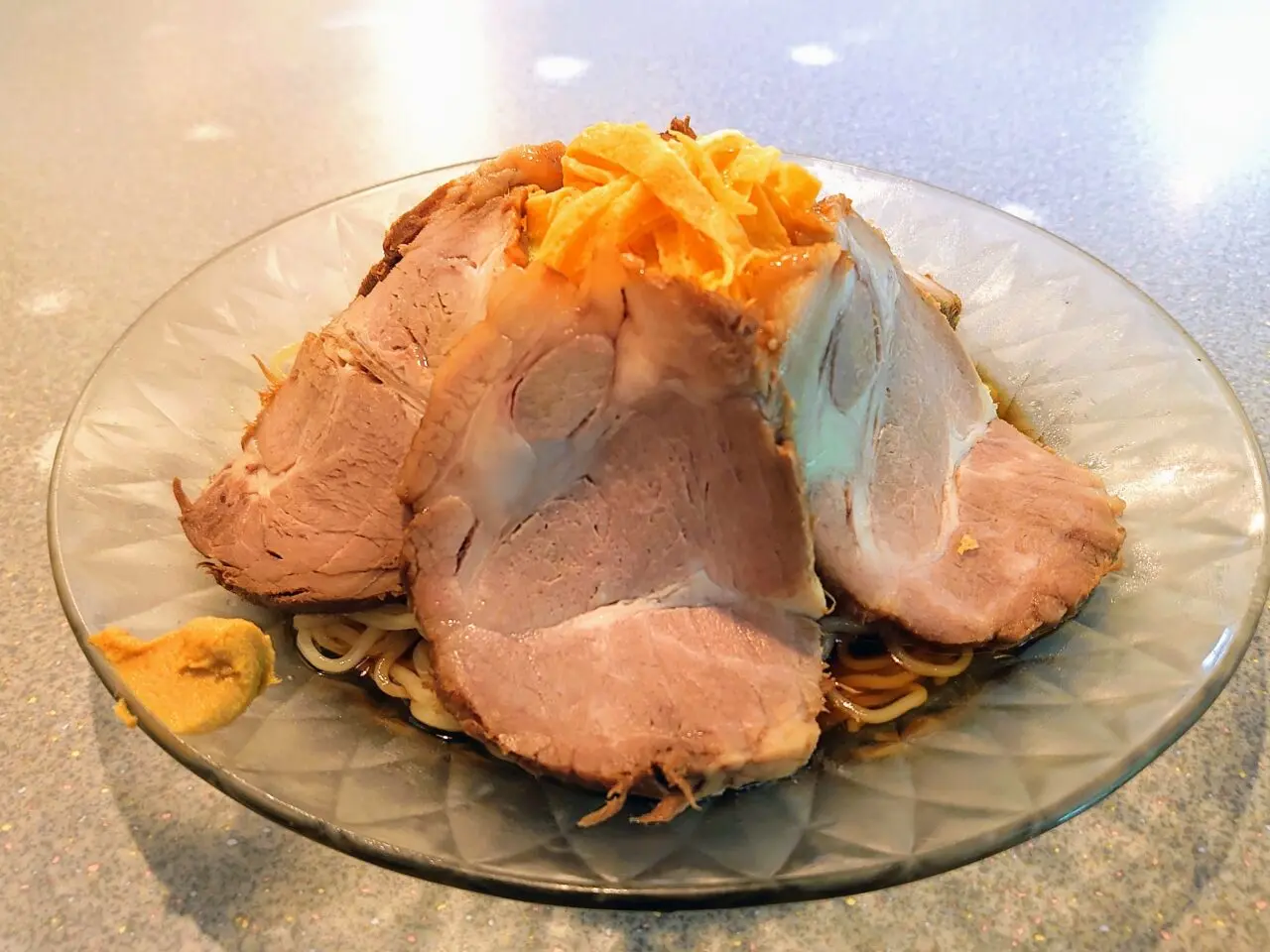 赤尾飯店冷し中華2025_チャーシュー冷し中華１