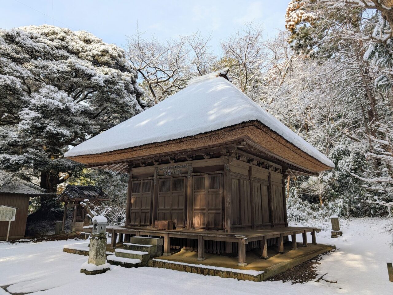 光堂の雪景2026年2月_光堂２