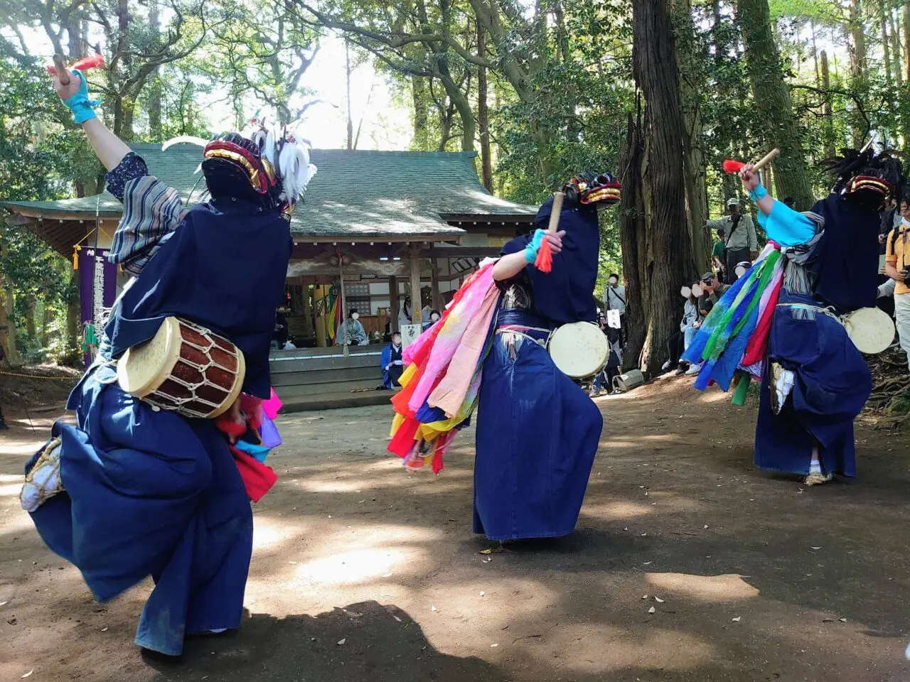鳥見神社の獅子舞2026_獅子舞２