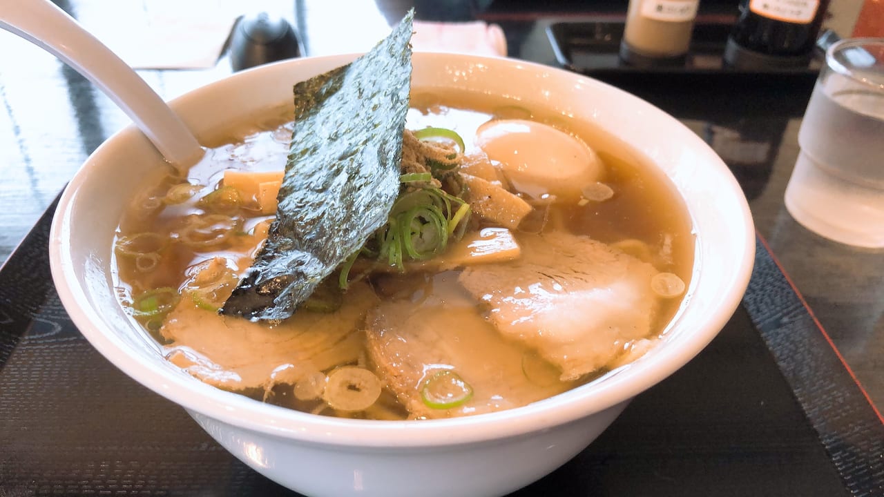 酒田ラーメン　中華そば屋馬場　煮干しラーメン