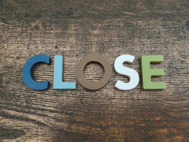 閉店　イメージ