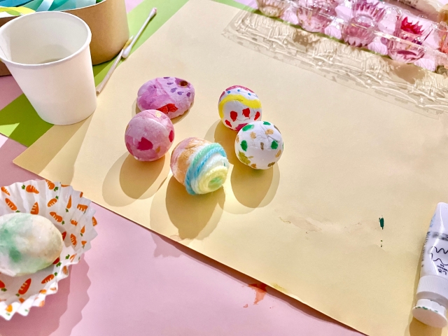 ニッペーパーク岡東中央で子ども店長まつり