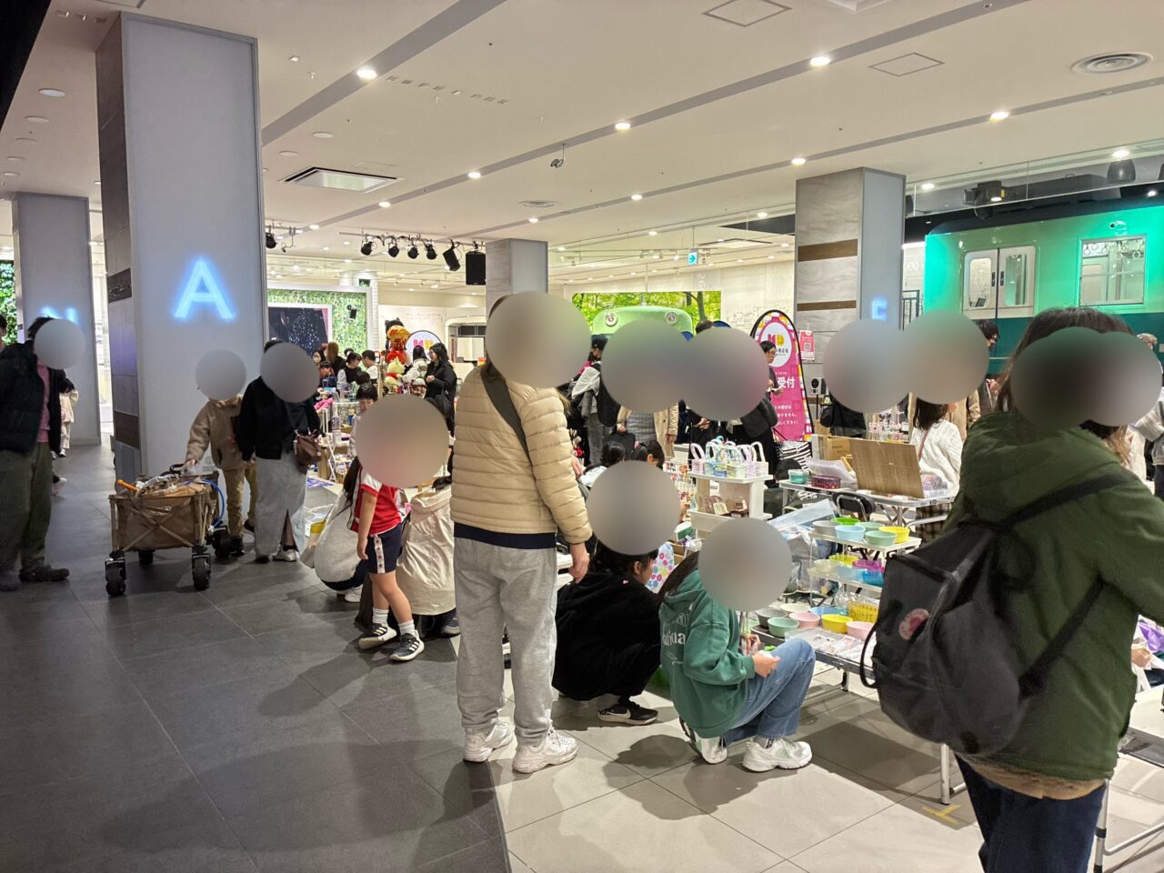 くずはモールでこども夢の商店街